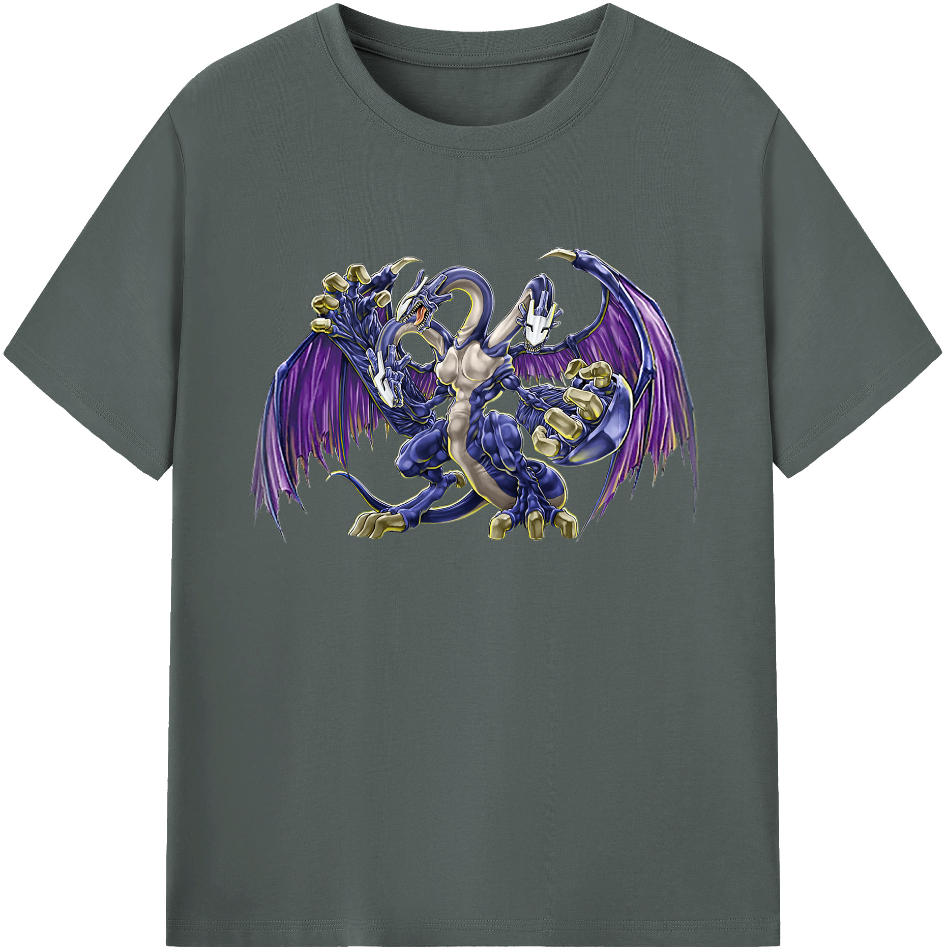 遊☆戯☆王 Yu-Gi-Oh! 綿100％ メンズ半袖Tシャツ｜肌触りやわらか＆通気性